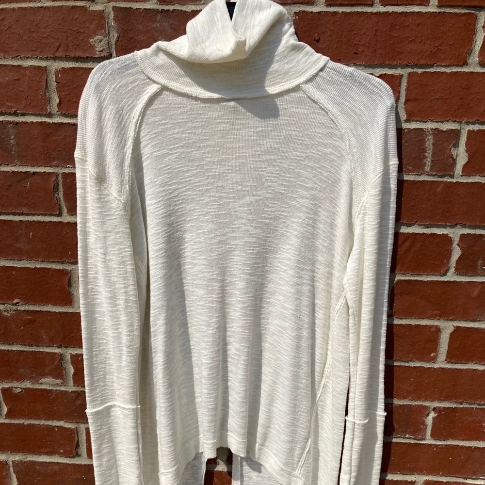 Free People Cream Top